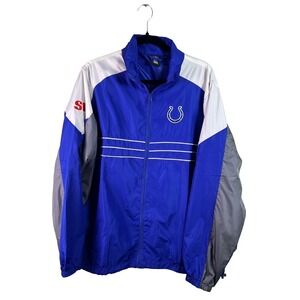 2000s Reebok Indianapolis Colts Windbreaker Jacket Men's L Blokecore